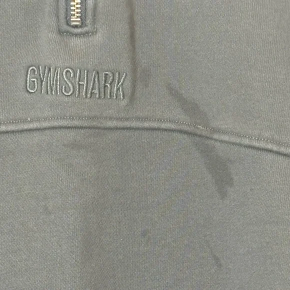 Gymshark Black Cropped Half-Zip Turtleneck Sweatshirt #129 - Picture 4 of 4